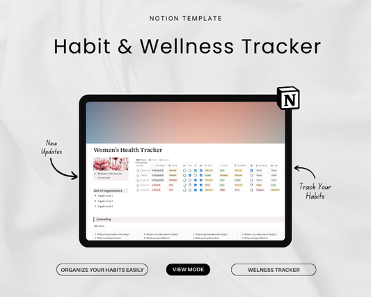 Habit & Wellness Tracker