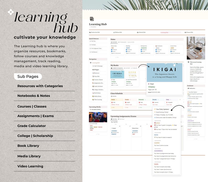 All-in-One Life Planner – Notion Template (50+ Templates)