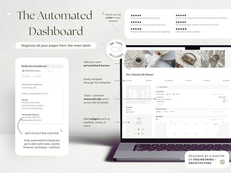 Ultimate Notion Life Planner Template
