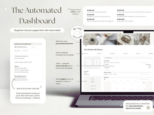 Ultimate Notion Life Planner Template