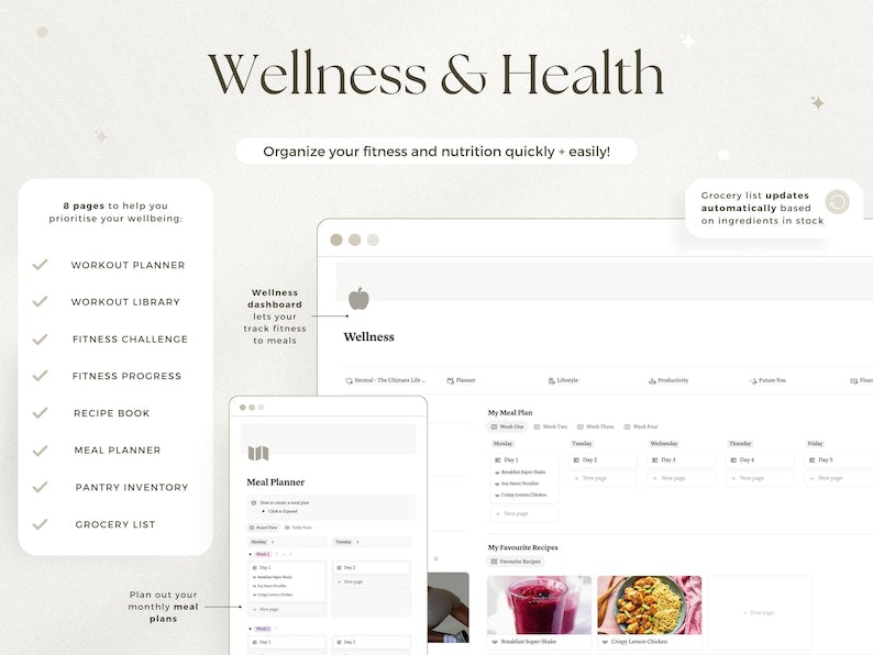 Ultimate Notion Life Planner Template